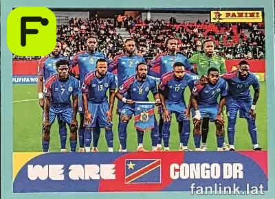 Team Photo #COD13 · Panini Mundial 2026 (Congo DR) · FanLink