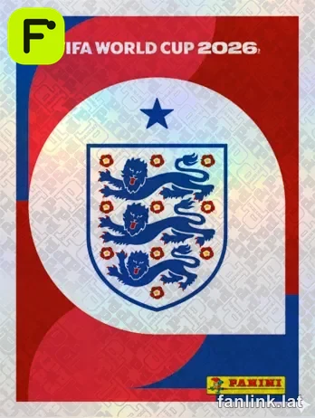 Emblem #ENG1 · Panini Mundial 2026 (England) · FanLink