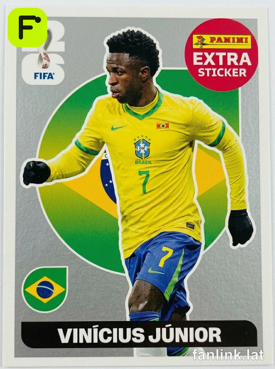 Vinícius Júnior (Silver) #EXTRA20S · Panini Mundial 2026… · FanLink